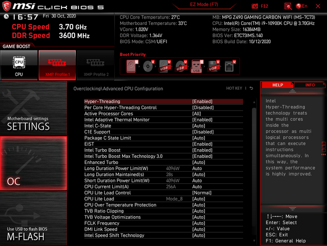 Test MSI MPG Z490 Carbon EK X - Płyta główna chłodzona wodą [nc1]