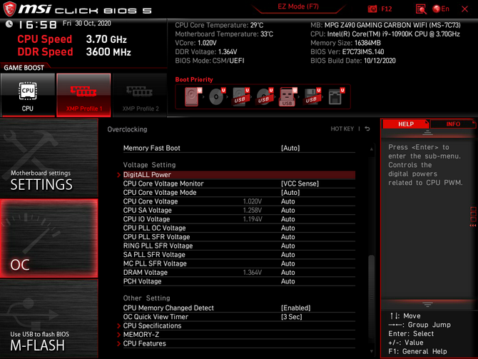 Test MSI MPG Z490 Carbon EK X - Płyta główna chłodzona wodą [nc1]