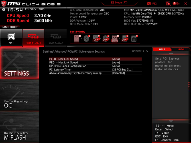 Test MSI MPG Z490 Carbon EK X - Płyta główna chłodzona wodą [nc1]