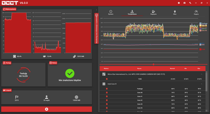 Test MSI MPG Z490 Carbon EK X - Płyta główna chłodzona wodą [nc1]