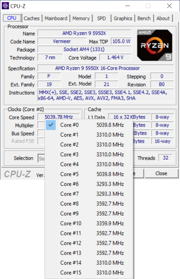 Test procesora AMD Ryzen 9 5950X - Niesamowicie szybkie 16 rdzeni [nc1]