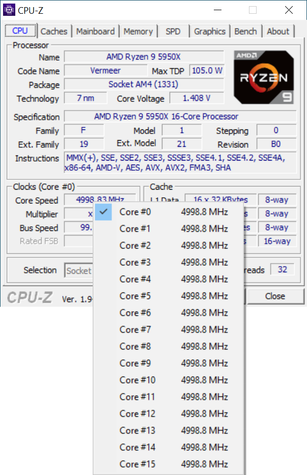 Test procesora AMD Ryzen 9 5950X - Niesamowicie szybkie 16 rdzeni [nc1]