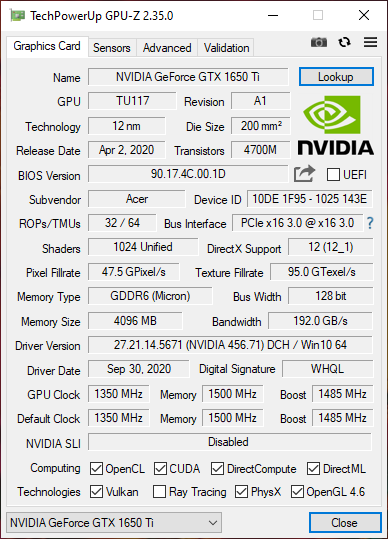 Test Acer Nitro 5 z Intel Core i5-10300H i GTX 1650 Ti do gier e-sport [6]