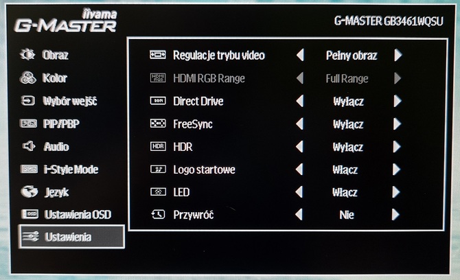 Test iiyama G-Master GB3461WQSU-B1 - Monitor UWQHD 144 Hz [13]