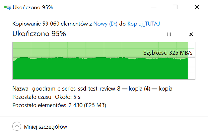 Test dysku SSD TeamGroup T-Force Cardea Ceramic C440 [nc1]