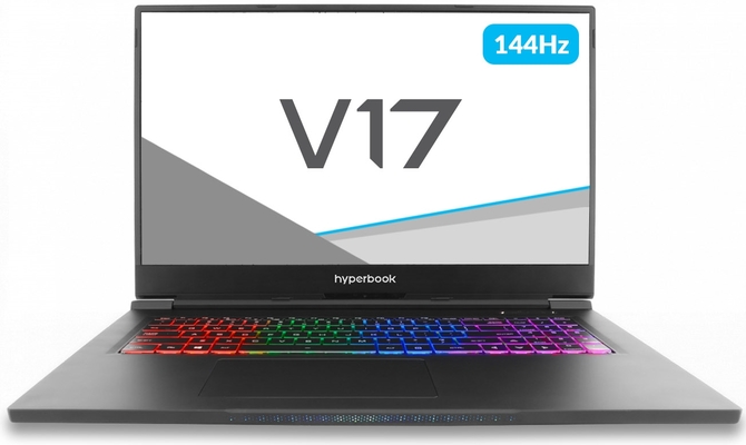 Test Hyperbook V17 - Laptop do gier z NVIDIA GeForce RTX 2070S [96]
