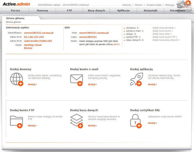 CloudHosting od nazwa.pl - Test interesującej usługi hostingowej [12]