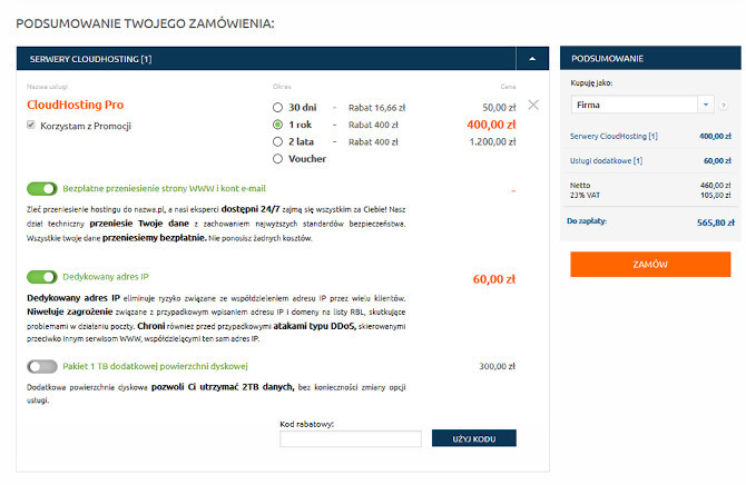 CloudHosting od nazwa.pl - Test interesującej usługi hostingowej [7]