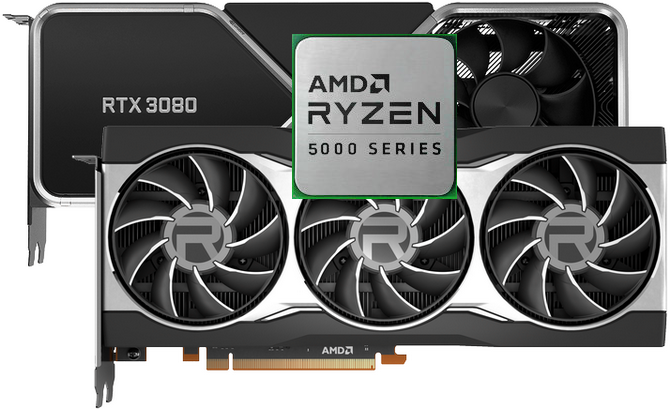 Test procesora AMD Ryzen 7 5800X i karty graficznej AMD Radeon RX 6800 XT w miejscach procesorowych (zapowiedź) [1]