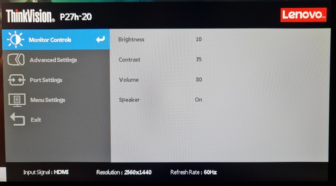 Test Lenovo ThinkVision P27h-20 - Biurowy monitor WQHD z USB C [11]