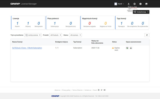 QNAP QuTScloud – Test usługi serwera NAS w chmurze publicznej [5]