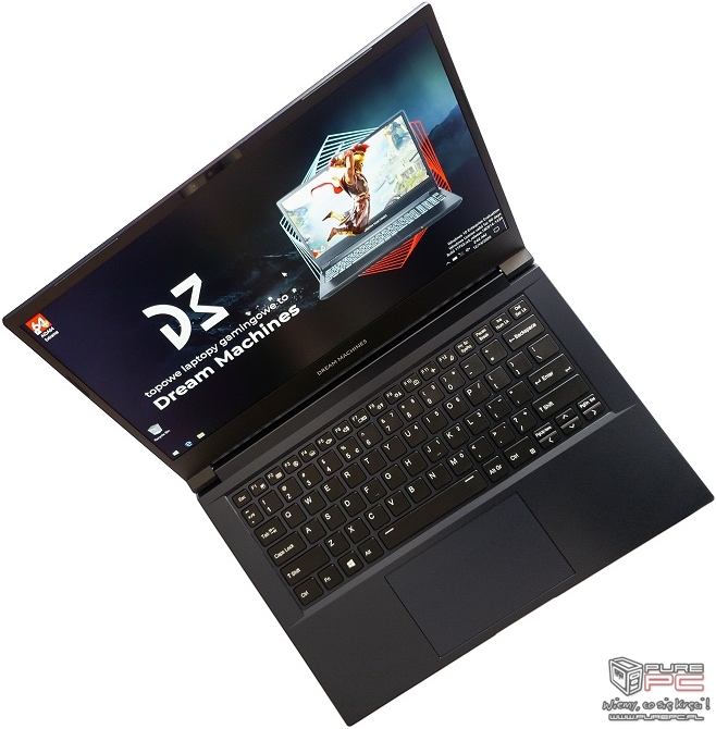 Dream Machines G1650Ti - Premierowy test smukłego notebooka z Intel Core i5-1135G7 oraz kartą NVIDIA GeForce GTX 1650 Ti [nc6]