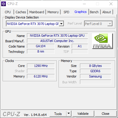 Test ASUS TUF Gaming Dash F15 z Intel Core i7-11370H oraz NVIDIA GeForce RTX 3070. Premiera architektury Ampere w laptopach [nc1]