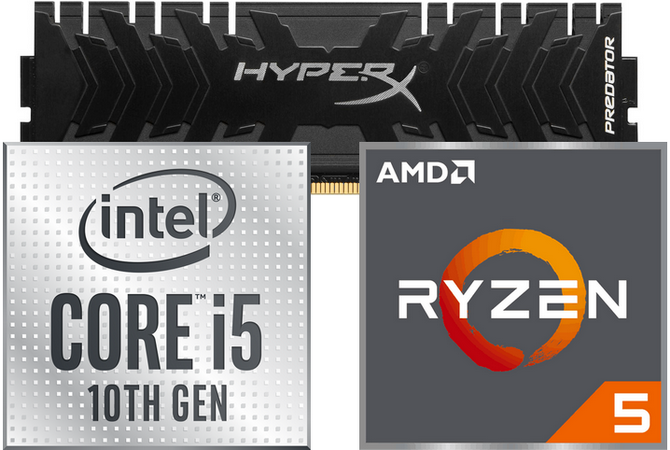 Test procesorów AMD Ryzen 5 5600X vs Intel Core i5-10600K na kartach NVIDIA GeForce RTX 3070 i AMD Radeon RX 6800 [nc1]