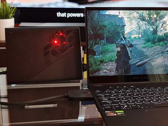 Test ASUS ROG Flow X13 oraz ROG XG Station - Laptop 2w1 z AMD Ryzen 9 5980HS oraz kartą NVIDIA GeForce RTX 3080 (eGPU) [nc1]