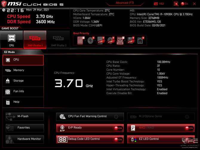 Test płyty głównej MSI MPG Z590 Carbon EK X, czyli MSI MPG Z590 Gaming Carbon WiFi doprawionej monoblokiem EKWB [nc1]