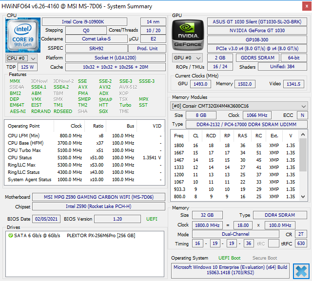 Test płyty głównej MSI MPG Z590 Carbon EK X, czyli MSI MPG Z590 Gaming Carbon WiFi doprawionej monoblokiem EKWB [nc1]