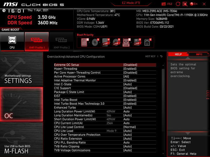 Test płyty głównej MSI MEG Z590 ACE dla procesorów Intel Rocket Lake. Solidna konstrukcja z bogatym wyposażeniem	 [nc1]