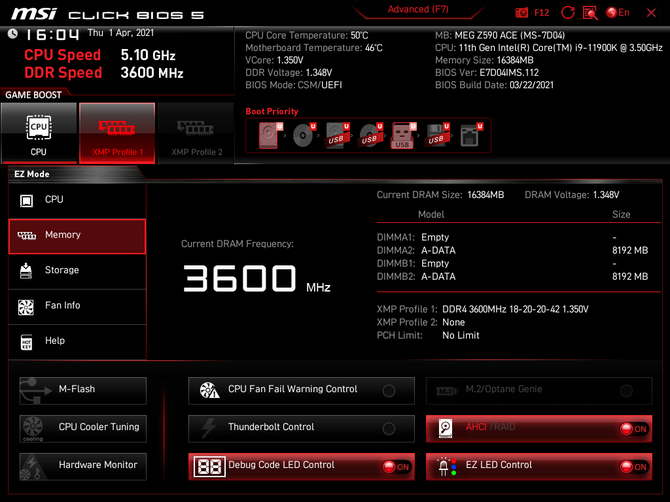 Test płyty głównej MSI MEG Z590 ACE dla procesorów Intel Rocket Lake. Solidna konstrukcja z bogatym wyposażeniem	 [nc1]