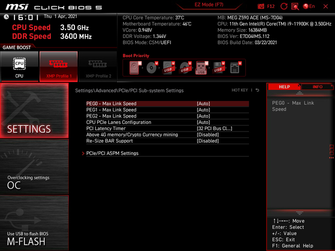 Test płyty głównej MSI MEG Z590 ACE dla procesorów Intel Rocket Lake. Solidna konstrukcja z bogatym wyposażeniem	 [nc1]