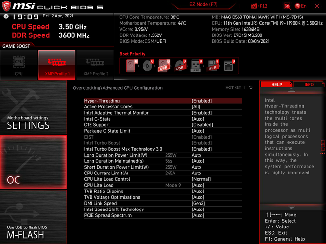 Test płyty głównej MSI MAG B560 Tomahawk WiFi. Procesora nadal nie podkręcisz, ale szybsze pamięci DDR4 działają [nc1]