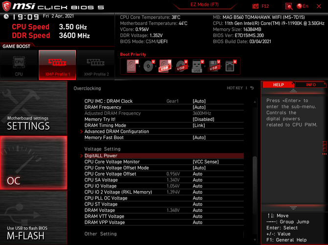 Test płyty głównej MSI MAG B560 Tomahawk WiFi. Procesora nadal nie podkręcisz, ale szybsze pamięci DDR4 działają [nc1]