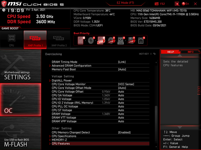 Test płyty głównej MSI MAG B560 Tomahawk WiFi. Procesora nadal nie podkręcisz, ale szybsze pamięci DDR4 działają [nc1]