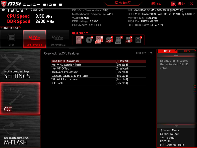 Test płyty głównej MSI MAG B560 Tomahawk WiFi. Procesora nadal nie podkręcisz, ale szybsze pamięci DDR4 działają [nc1]