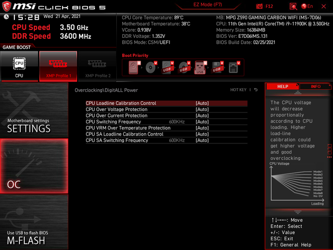 Test płyty głównej MSI MPG Z590 Gaming Carbon WiFi dla procesorów Intel Rocket Lake. Gaming na bogato [nc1]