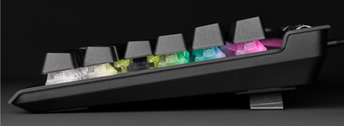 Test klawiatury Corsair K70 RGB TKL. Solidny mechanik bez bloku numerycznego z przełącznikami Cherry MX Speed Silver [nc1]