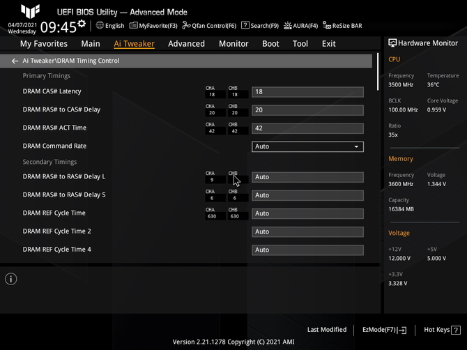 Test płyty głównej ASUS TUF Gaming Z590-PLUS WiFi dla procesorów Intel Rocket Lake. Czy warta jest swojej ceny? [nc1]