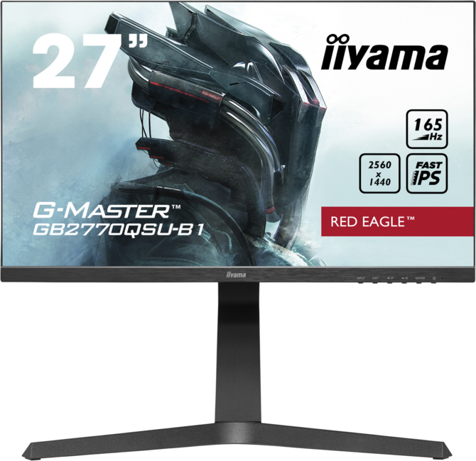 iiyama G-Master GB2770QSU-B1 Red Eagle - test monitora do gier. Na pokładzie matryca IPS 165 Hz oraz rozdzielczość WQHD [nc1]