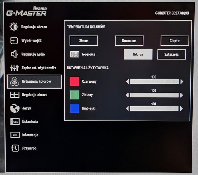iiyama G-Master GB2770QSU-B1 Red Eagle - test monitora do gier. Na pokładzie matryca IPS 165 Hz oraz rozdzielczość WQHD [nc1]