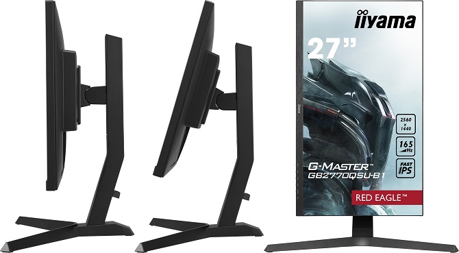 iiyama G-Master GB2770QSU-B1 Red Eagle - test monitora do gier. Na pokładzie matryca IPS 165 Hz oraz rozdzielczość WQHD [nc1]