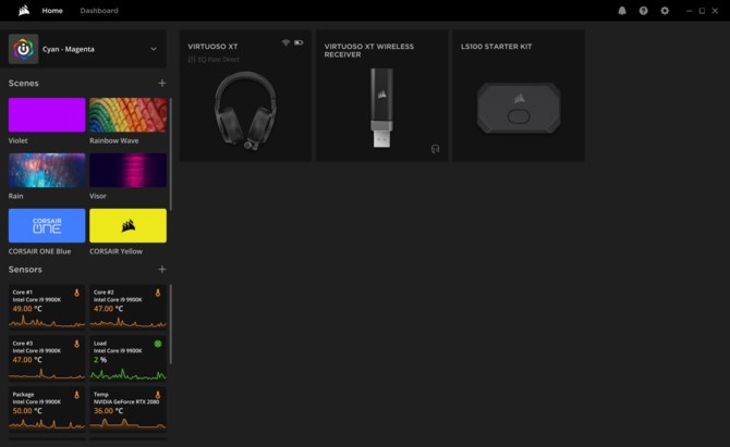 Test słuchawek Corsair Virtuoso RGB Wireless XT - Multimedia z aptX HD, Dolby Atmos i to w czterech trybach łączności [nc1]