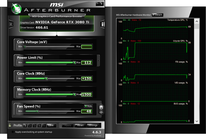 Test wydajności kart graficznych KFA2 GeForce RTX 3080 Ti HOF i KFA2 GeForce RTX 3080 Ti SG - Podwójne uderzenie [nc1]