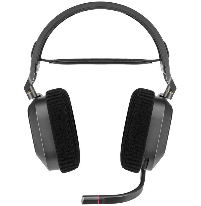 Recenzja Corsair HS80 RGB Wireless – estetyczne słuchawki dla graczy PC i PS5. Dolby Atmos i pady pokryte tkaniną [nc1]