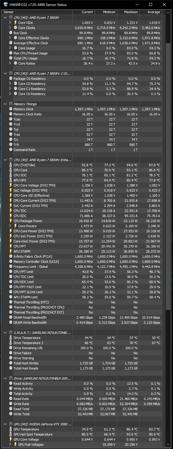 Test Lenovo Legion 7 - Flagowy i ekstremalnie wydajny laptop do gier z AMD Ryzen 7 5800H i NVIDIA GeForce RTX 3080 [nc1]