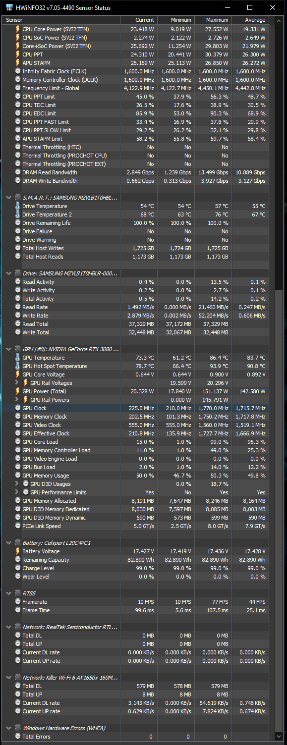 Test Lenovo Legion 7 - Flagowy i ekstremalnie wydajny laptop do gier z AMD Ryzen 7 5800H i NVIDIA GeForce RTX 3080 [nc1]