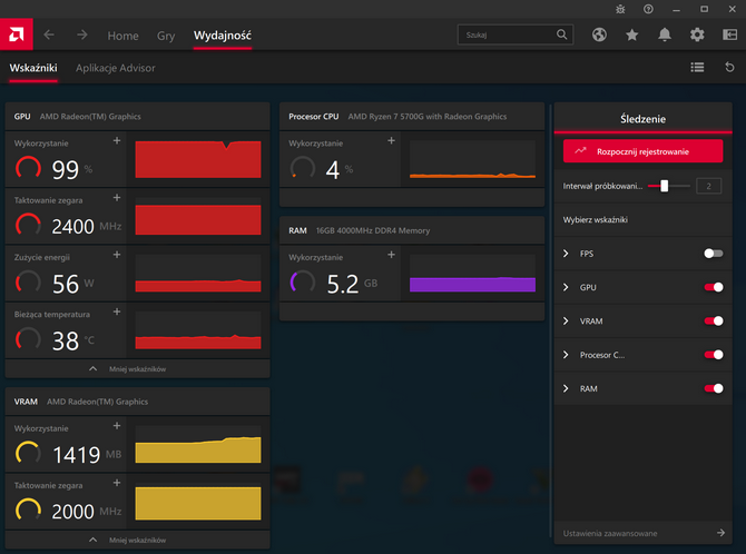 AMD Ryzen 7 5700G - Test wydajności AMD Radeon Vega 8. Najszybsze iGPU plus szybkie pamięci DDR4 [nc1]