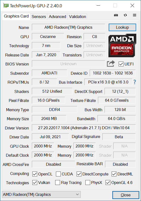 AMD Ryzen 7 5700G - Test wydajności AMD Radeon Vega 8. Najszybsze iGPU plus szybkie pamięci DDR4 [nc1]