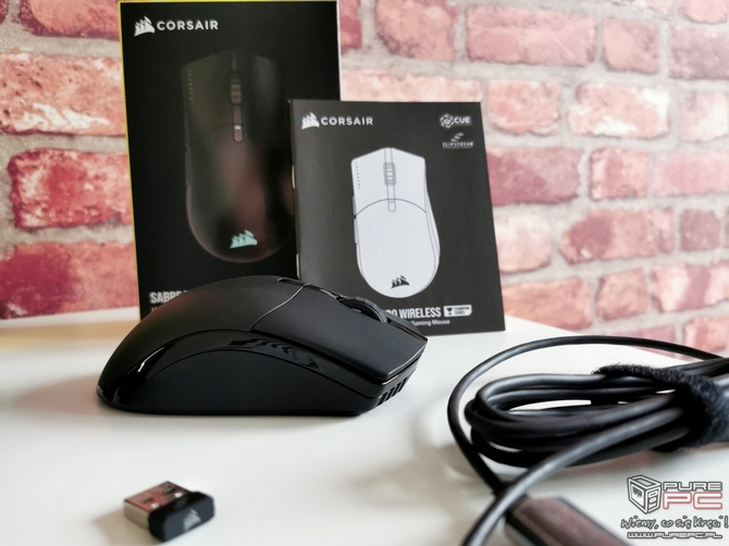 Test Corsair Sabre RGB Pro Wireless i M65 RGB Ultra – gamingowe myszy, niemal pozbawione mankamentów [nc1]