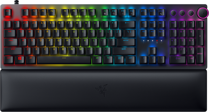 Test klawiatury Razer Huntsman V2 RGB - Czy optyczno-mechaniczne przełącznikami warte są 1000 złotych? [nc1]