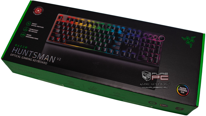 Test klawiatury Razer Huntsman V2 RGB - Czy optyczno-mechaniczne przełącznikami warte są 1000 złotych? [nc1]