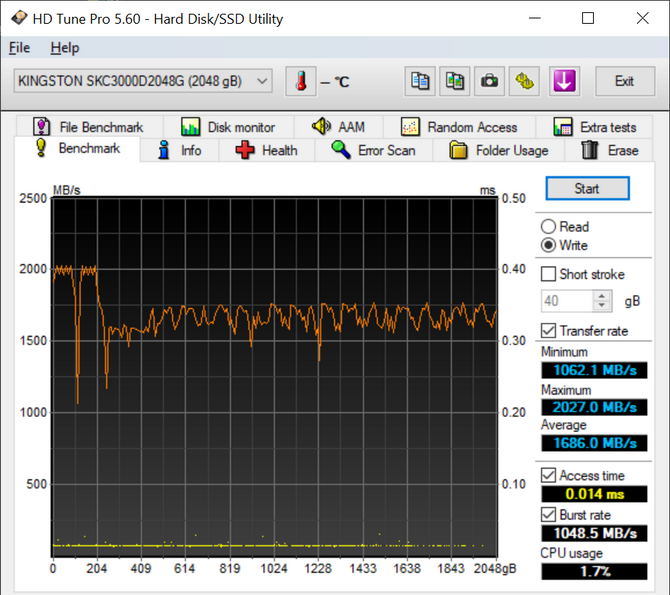 Test bardzo szybkiego dysku SSD Kingston KC3000 - Godny konkurent dla Samsung SSD 980 PRO i Corsair MP600 PRO [nc1]