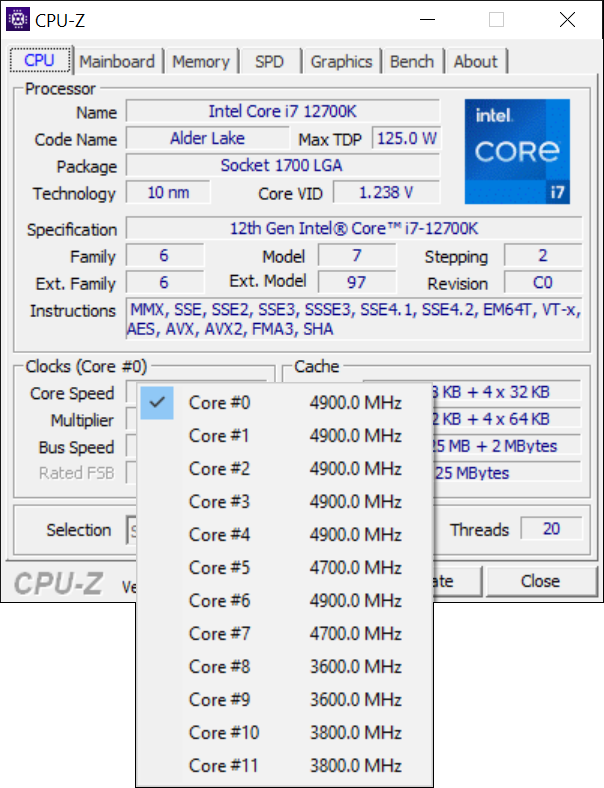 Test procesora Intel Core i7-12700K vs AMD Ryzen 7 5800X - Średni Alder Lake. Porównanie wydajności pamięci DDR4 i DDR5 [nc1]