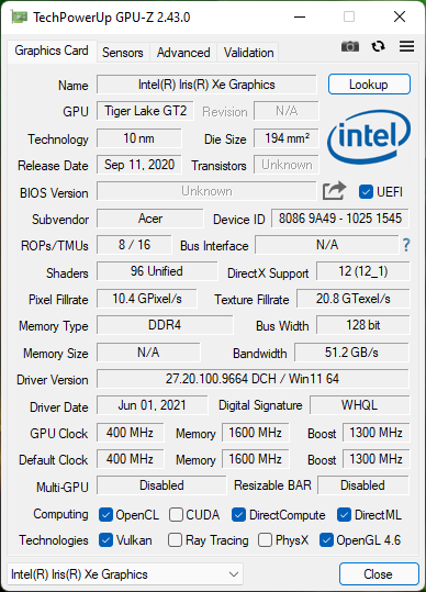 Test Acer Swift 3 - Multimedialny laptop z systemem Windows 11 oraz z pełnym wsparciem dla platformy Intel EVO [nc1]