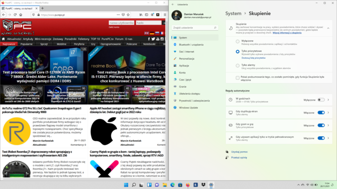 Test Acer Swift 3 - Multimedialny laptop z systemem Windows 11 oraz z pełnym wsparciem dla platformy Intel EVO [nc1]