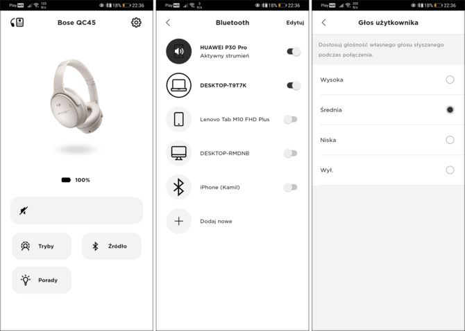 Bose QuietComfort 45, Sony WH-1000XM4 i Jabra Elite 85h – porównanie słuchawek z ANC. Które będą najlepsze dla Ciebie? [nc1]