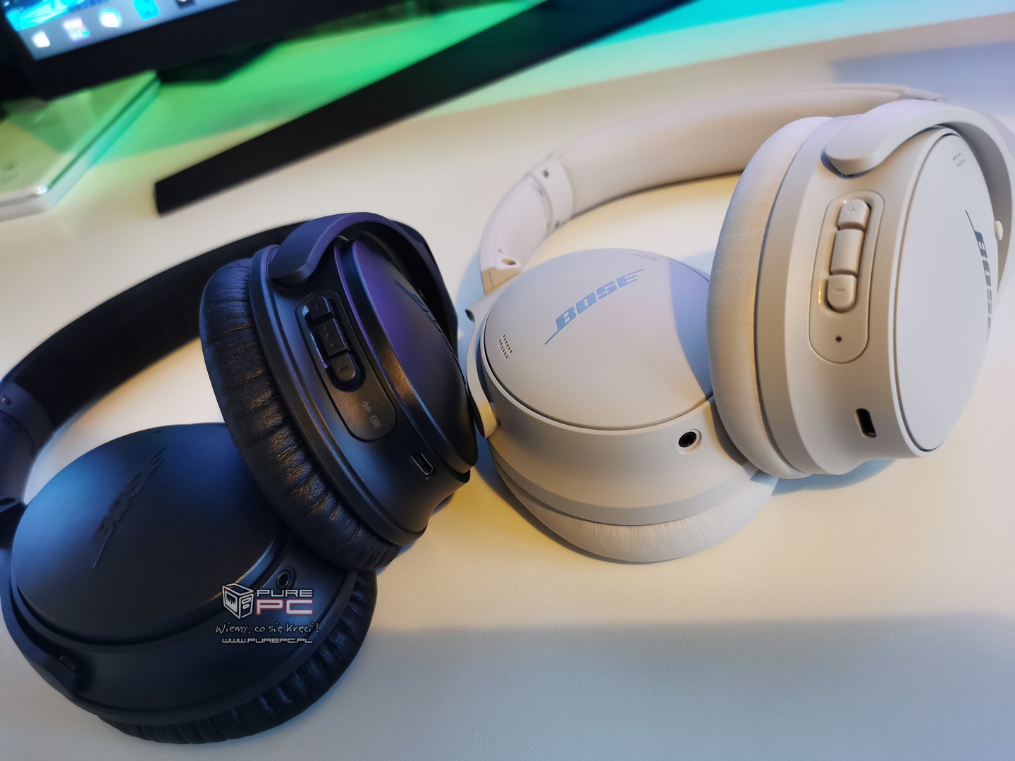 Bose QuietComfort 45 Sony WH 1000XM4 i Jabra Elite 85h